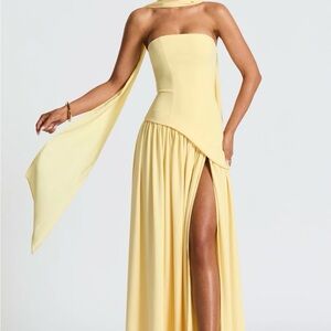 Babyboo Maliyah Maxi Dress Lemon